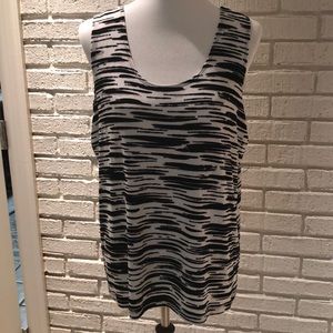 Chico’s Multicolor Print Tank Top Size 3 NWT